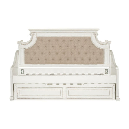 Magnolia Manor - Twin Trundle Unit - Antique White Trundles by Liberty Furniture - Walls Furniture & Mattress