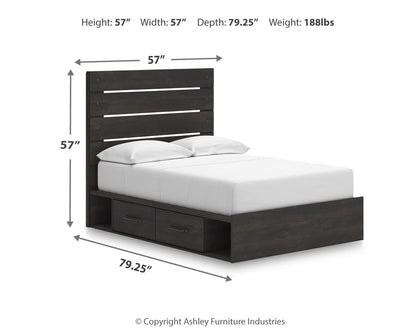 Hollivern - Panel Storage Bed Storage Beds by Signature Design by Ashley® - Walls Furniture & Mattress