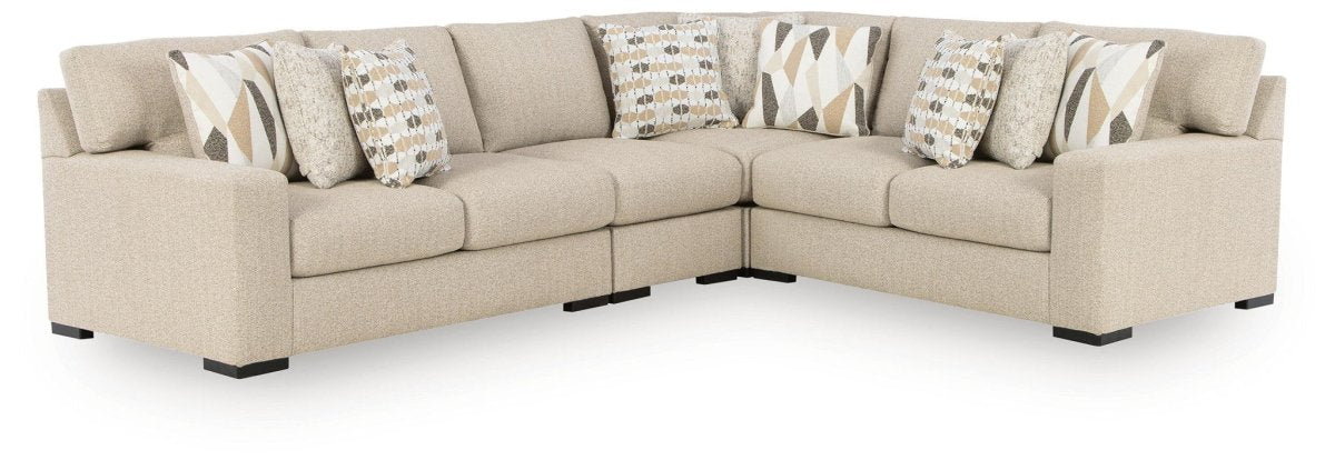 Laurelgrove - Sectional Stationary Sectionals by Benchcraft® - Walls Furniture & Mattress