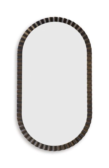 Clorington - Accent Mirror - Dark Brown Accent Mirrors by Signature Design by Ashley® - Walls Furniture & Mattress