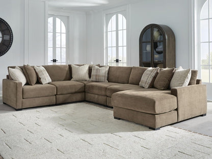 Camellia-Court - Sectional Stationary Sectionals by Benchcraft® - Walls Furniture & Mattress