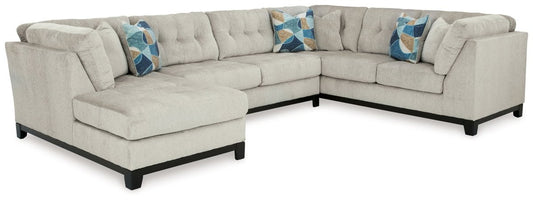 Maxon Place - Sectional Stationary Sectionals by Benchcraft® - Walls Furniture & Mattress