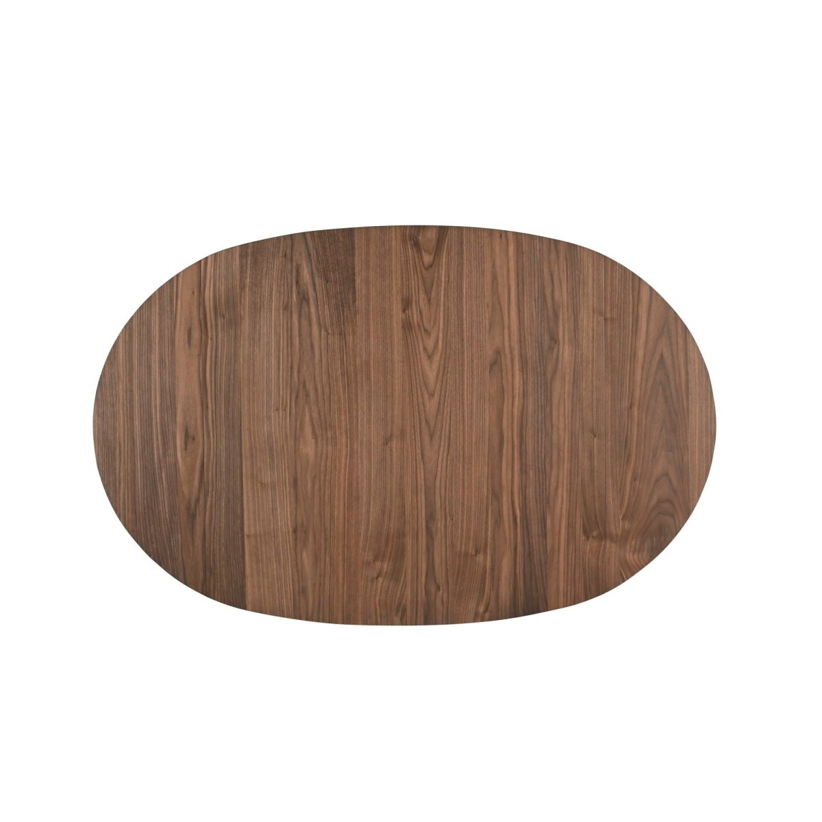 Oscar - Oval Drop Leaf Dining Table - Walnut Dining Tables with Extensions by New Classic - Walls Furniture & Mattress