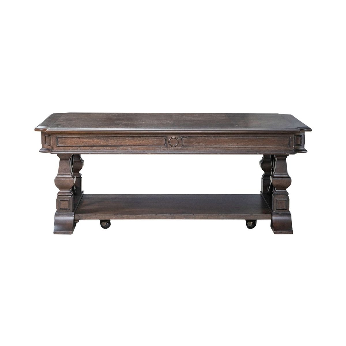Provence Park - Cocktail Table - Brown Cocktail Tables by Liberty Furniture - Walls Furniture & Mattress