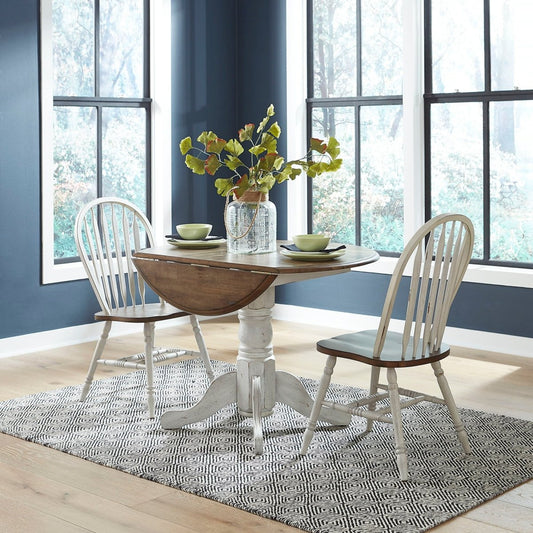 Carolina Crossing - Drop Leaf Set 3 Piece Dining Room Sets by Liberty Furniture - Walls Furniture & Mattress