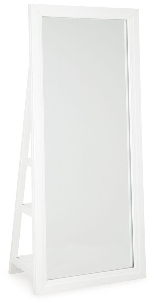 Evesen - Floor Standing Mirror/Storage Floor Mirrors by Signature Design by Ashley® - Walls Furniture & Mattress