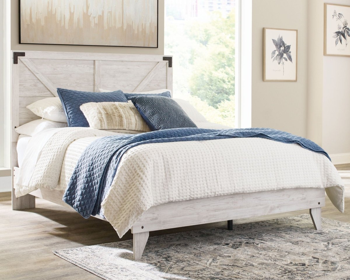 Shawburn - Panel Bed Platform Beds by Signature Design by Ashley® - Walls Furniture & Mattress