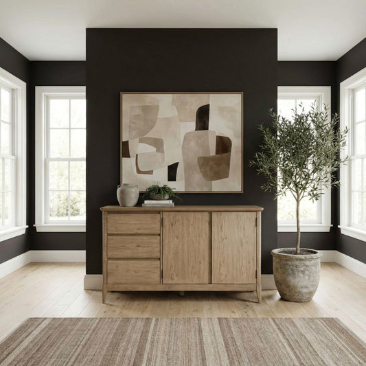 Hendrix Place - Server - Natural Servers by Liberty Furniture - Walls Furniture & Mattress