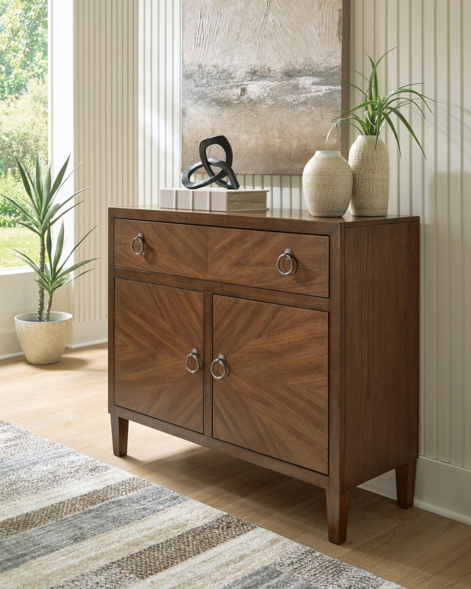 Walsgrove - Accent Cabinet - Medium Brown Accent Cabinets by Signature Design by Ashley® - Walls Furniture & Mattress