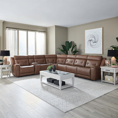 Beckham - Sectional Reclining Sectionals by Liberty Furniture - Walls Furniture & Mattress