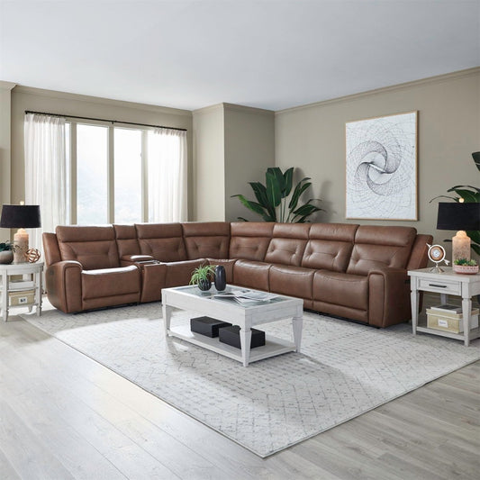 Beckham - Sectional Reclining Sectionals by Liberty Furniture - Walls Furniture & Mattress