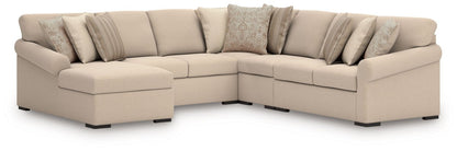LadyMae - Sectional Stationary Sectionals by Benchcraft® - Walls Furniture & Mattress