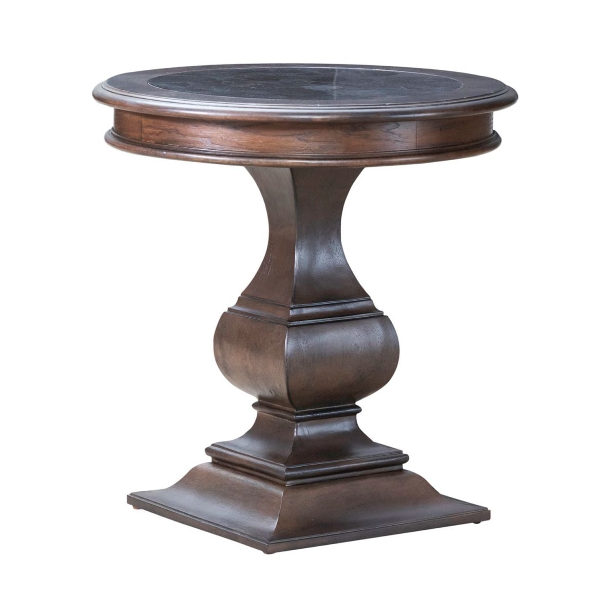 Provence Park - Round End Table - Brown End Tables by Liberty Furniture - Walls Furniture & Mattress