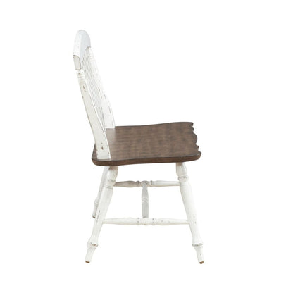 Al Fresco - Slat Back Bench (RTA) - White Benches by Liberty Furniture - Walls Furniture & Mattress