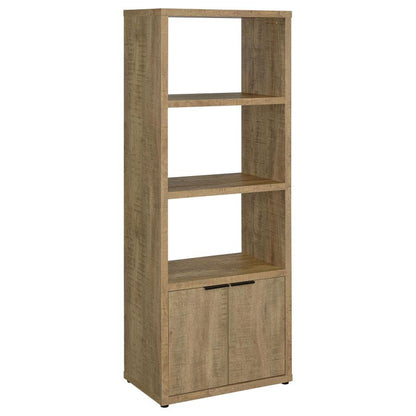 Tabby - 3 - Shelf Engineered Wood Media Tower - Mango Piers by Coaster Fine Furniture - Walls Furniture & Mattress