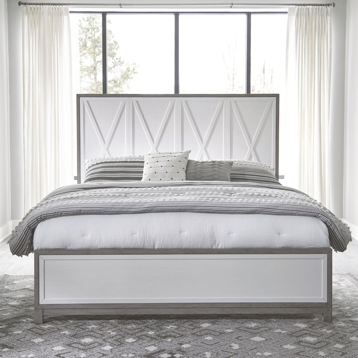 Palmetto Heights - Panel Bed Panel Beds by Liberty Furniture - Walls Furniture & Mattress