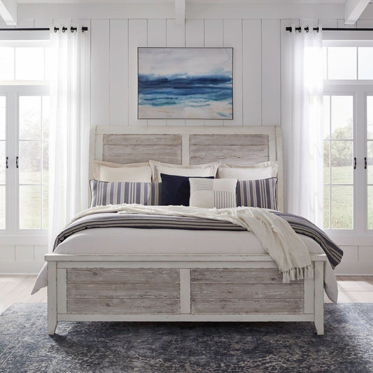 Backroads - Sleigh Bed Sleigh Beds by Liberty Furniture - Walls Furniture & Mattress