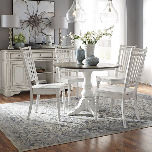 Magnolia Manor - Drop Leaf Set 3 Piece Dining Room Sets by Liberty Furniture - Walls Furniture & Mattress