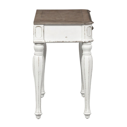 Magnolia Manor - Accent Vanity Desk/Nightstand - White Vanity Desks by Liberty Furniture - Walls Furniture & Mattress