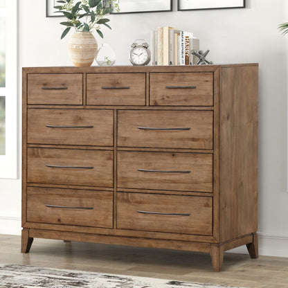 Shaker Lakes - 9 Drawer Chesser - Brown Dressers by Liberty Furniture - Walls Furniture & Mattress