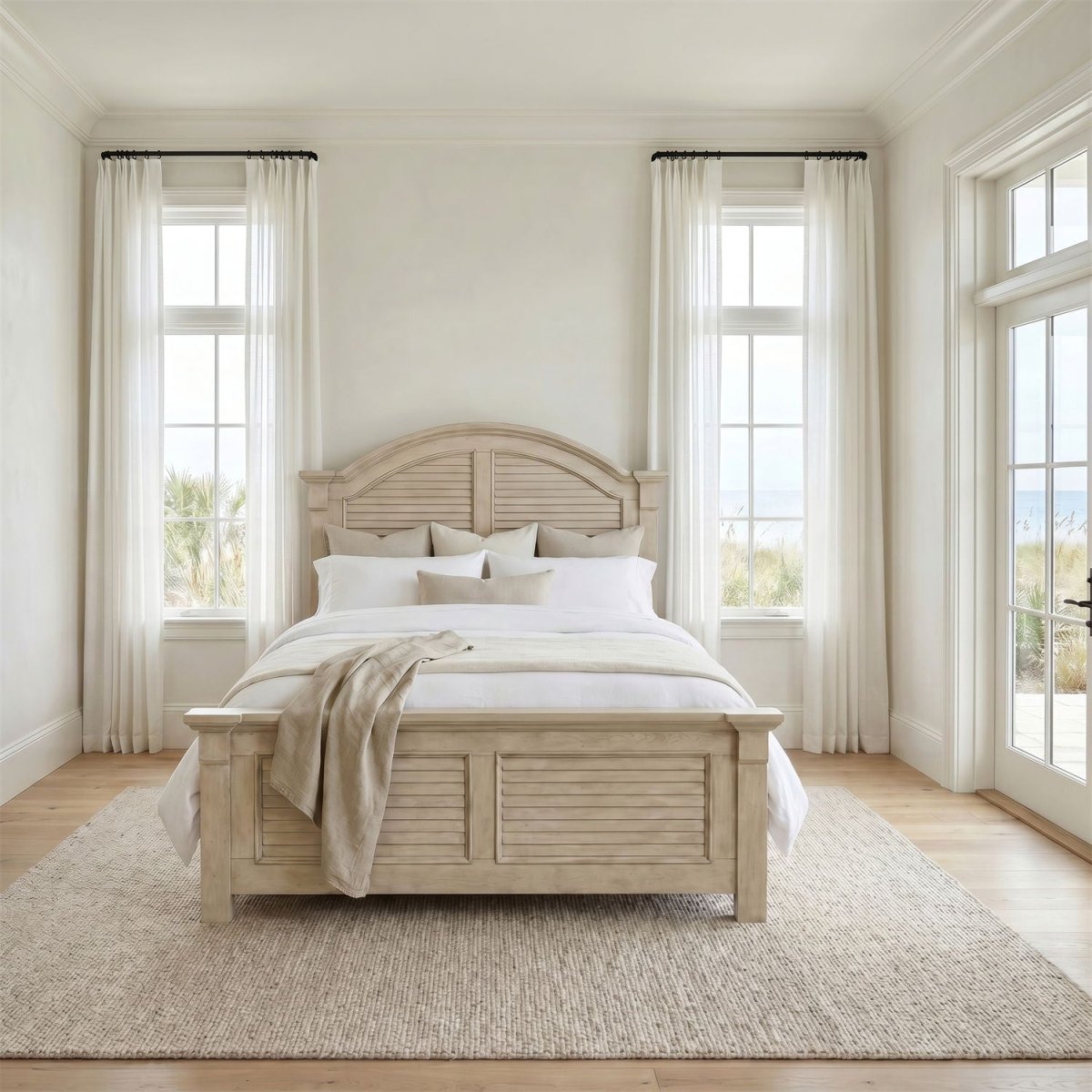Summer House - Panel Bed Panel Beds by Liberty Furniture - Walls Furniture & Mattress