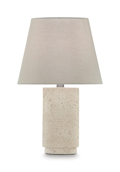 Bronnerdale - Poly Table Lamp - Beige Table Lamps by Signature Design by Ashley® - Walls Furniture & Mattress
