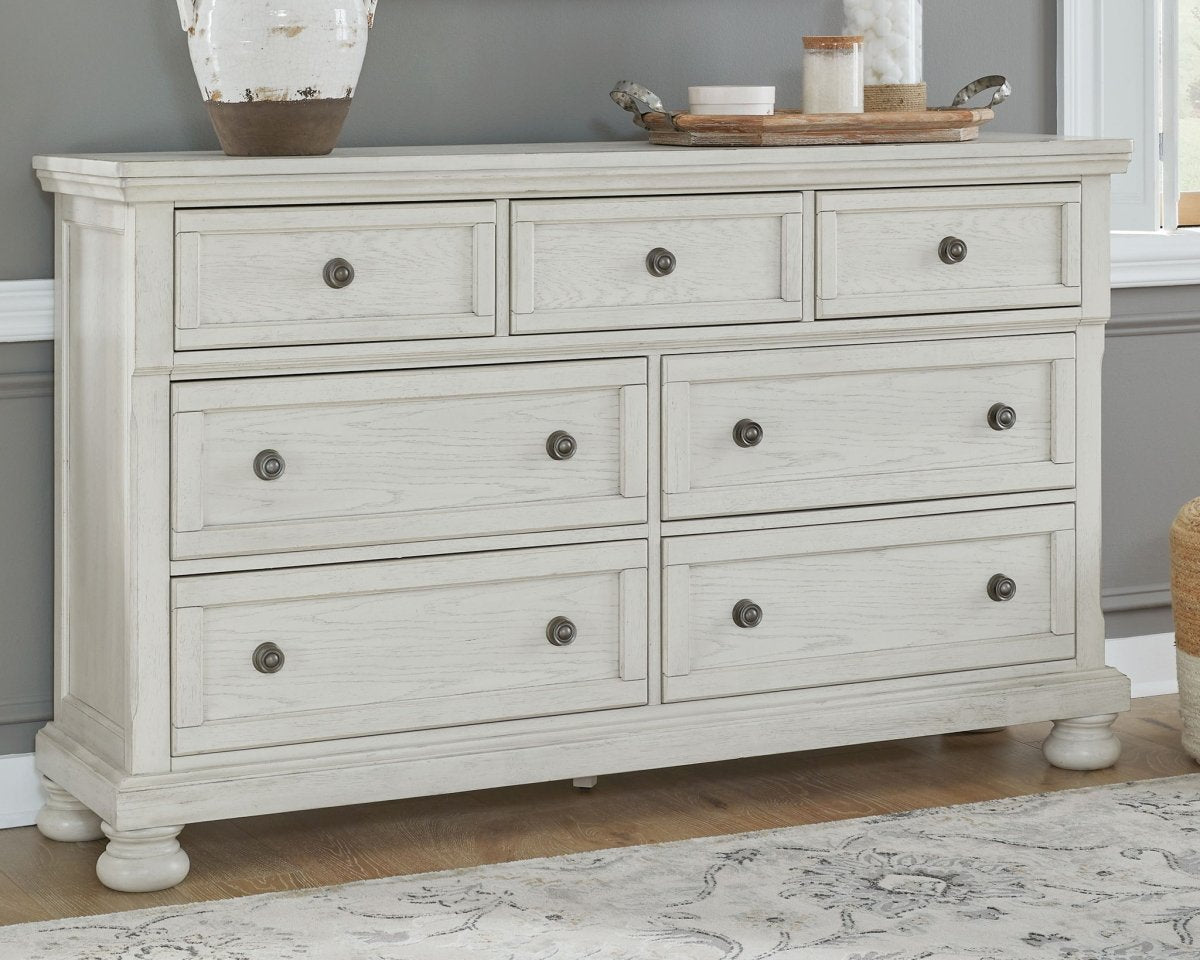 Robbinsdale - Sleigh Bed Set 6 Piece Bedroom Sets by Signature Design by Ashley® - Walls Furniture & Mattress