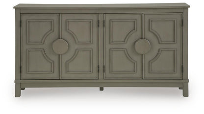 Darlock - Accent Cabinet - Warm Gray Accent Cabinets by Signature Design by Ashley® - Walls Furniture & Mattress