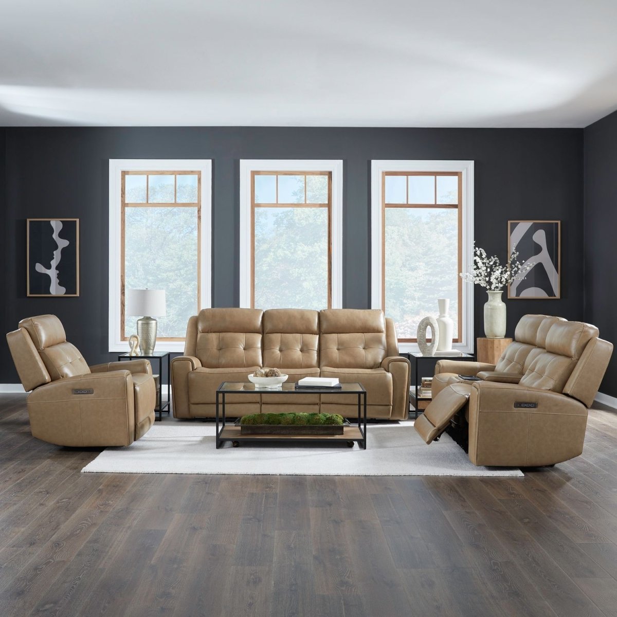 Carrington - Sofa Set Reclining Sofas & Loveseats by Liberty Furniture - Walls Furniture & Mattress