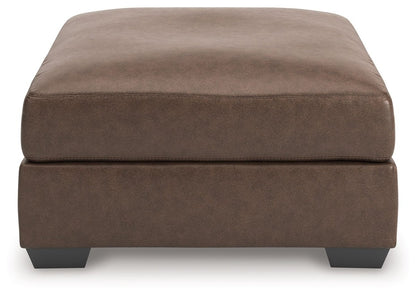 WillowBend - Umber - Oversized Accent Ottoman Accent Ottomans by Signature Design by Ashley® - Walls Furniture & Mattress