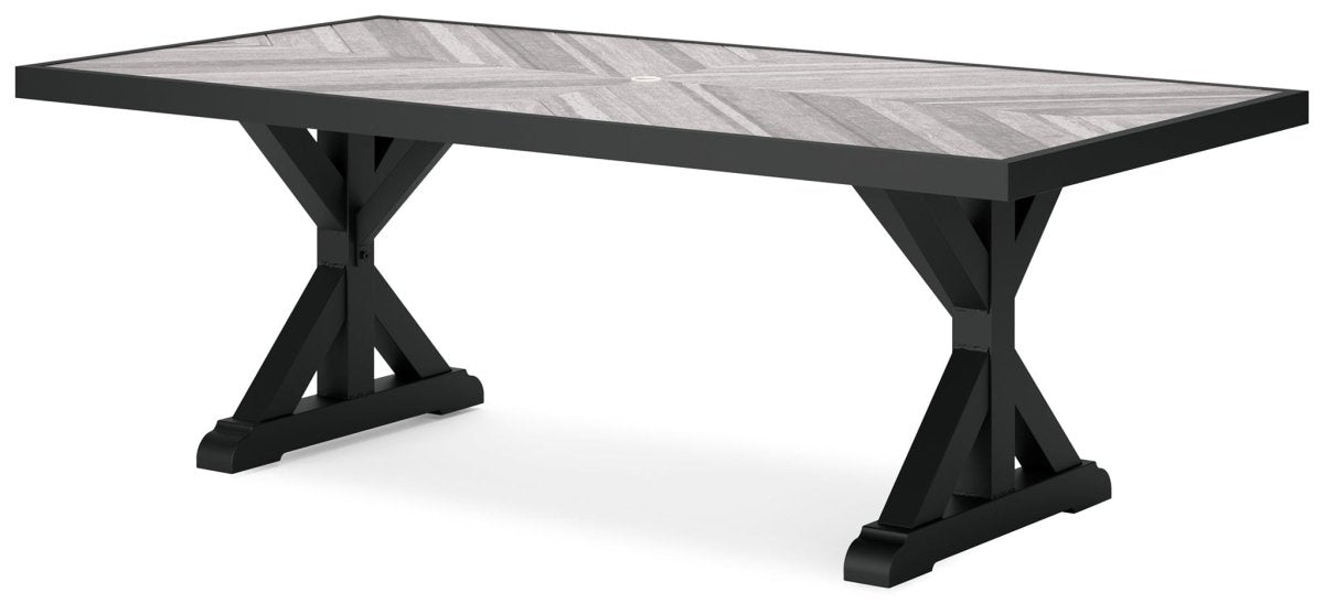 Beachcroft - Rect Dining Table W/Umb Opt Dining Tables by Signature Design by Ashley® - Walls Furniture & Mattress