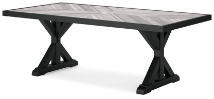 Beachcroft - Rect Dining Table W/Umb Opt Dining Tables by Signature Design by Ashley® - Walls Furniture & Mattress