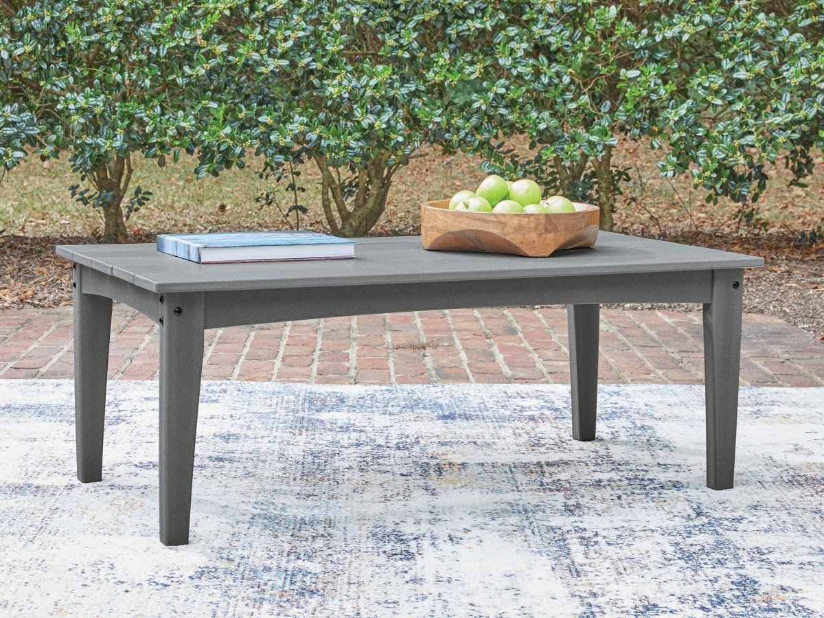 Cove Beach - Rectangular Cocktail Table - Gray Coffee Tables by Signature Design by Ashley® - Walls Furniture & Mattress