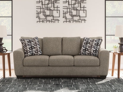 Triston - Peaks - Sofa - Suede Stationary Sofas by Benchcraft® - Walls Furniture & Mattress