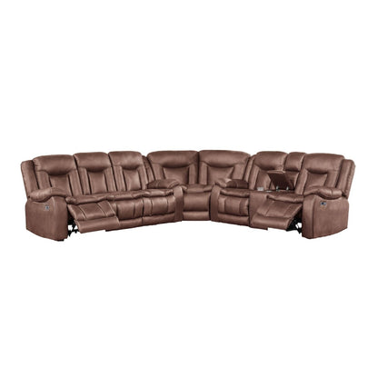 Morello - 3 Piece Manual Sofa/Loveseat/Wedge Reclining Sectionals by New Classic - Walls Furniture & Mattress