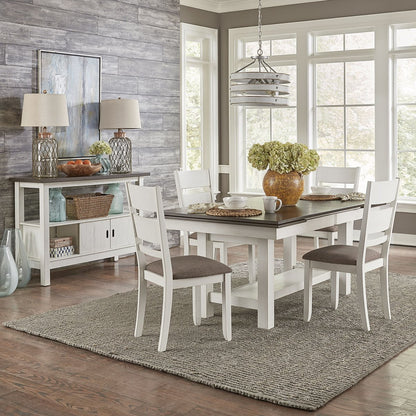 Brook Bay - Trestle Table Set 5 Piece Dining Room Sets by Liberty Furniture - Walls Furniture & Mattress