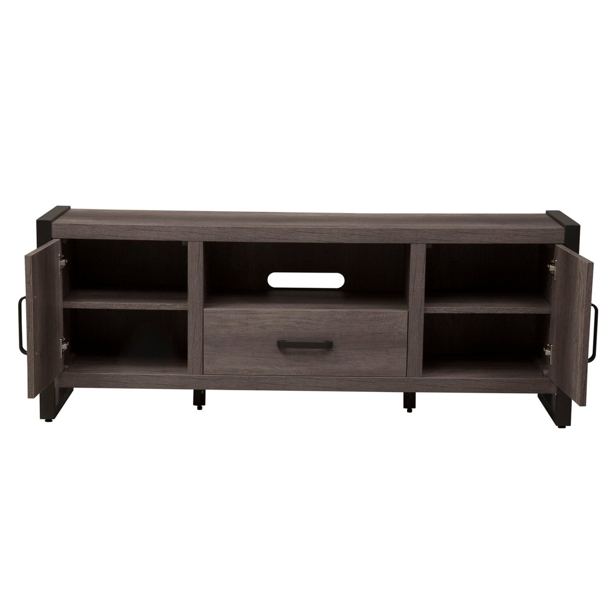 Tanners Creek - Entertainment TV Stand - Dark Gray TV Stands by Liberty Furniture - Walls Furniture & Mattress