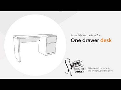 Onita - Home Office Desk - White