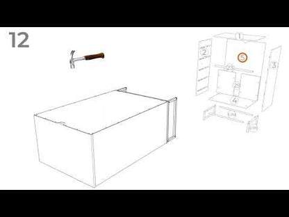 Neilsville - Five Drawer Chest - Black / Gray